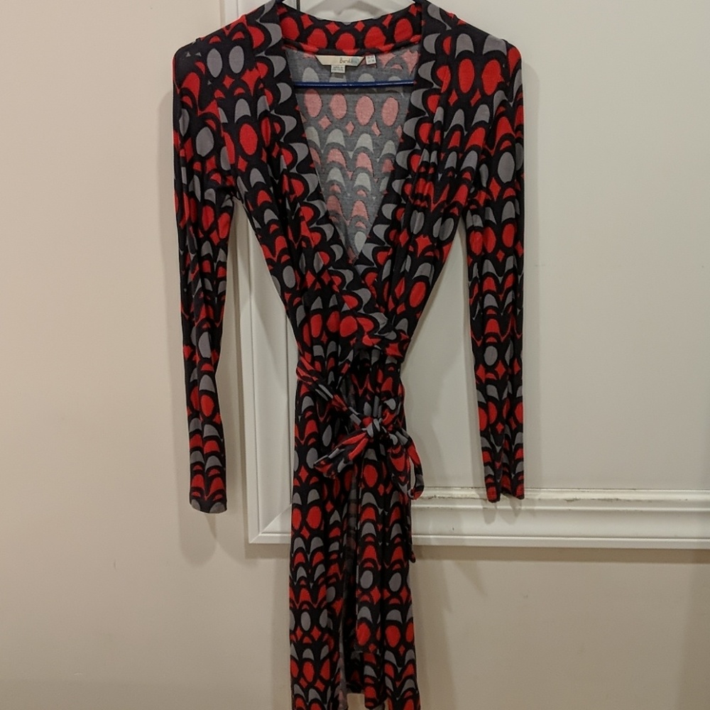 Boden wrap dress